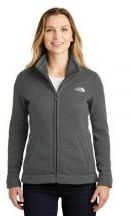 The North Face ® Ladies 100% Polyester Sweater Fleece Jacket With Pockets